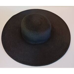 Scala Collezione wide‎ brim hat Black